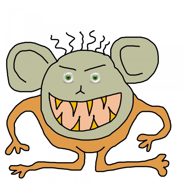 Детские рисунки монстрики