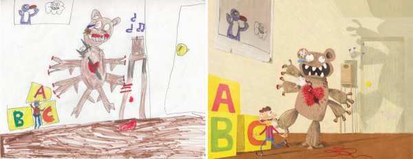 Разноцветные монстрики