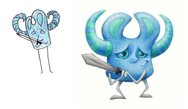 Монстрик с носом