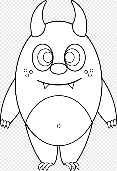 Монстр мультяшный