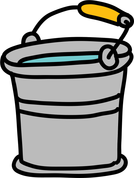 Ведро нарисованное