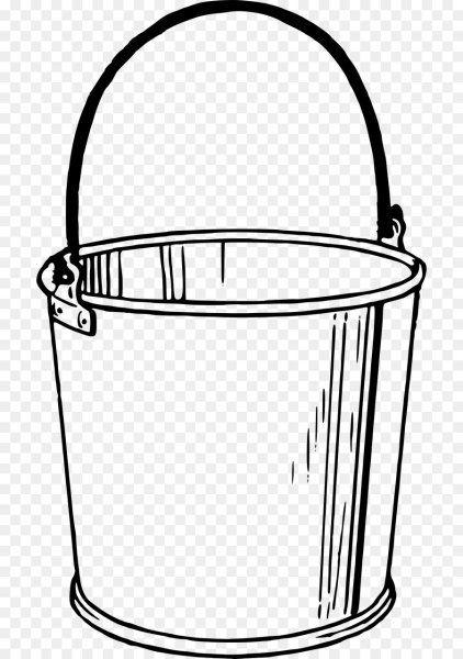 Ведро для раскрашивания детям