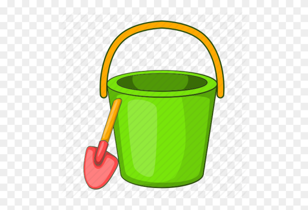 Ведро мультяшное