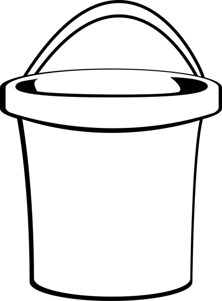 Ведерко с песком