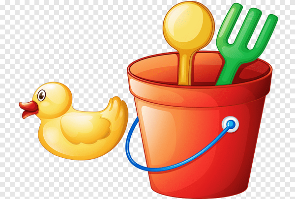 Ведерко мультяшное