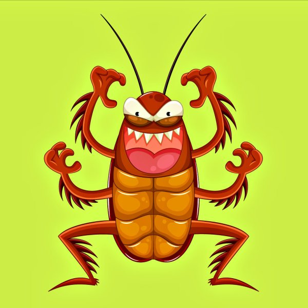 Блоха мультяшная