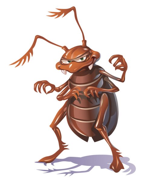 Таракан рисунок