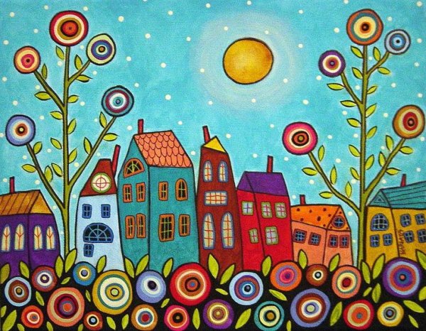 Карла Жерар живопись