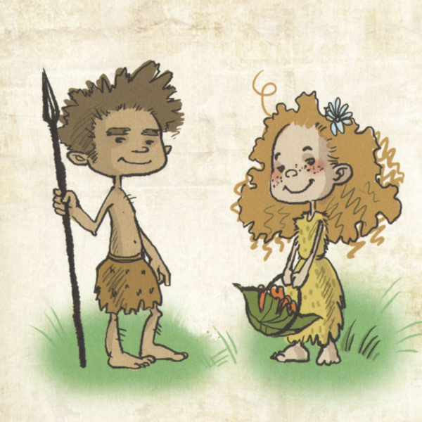 Первобытный человек для дошкольников