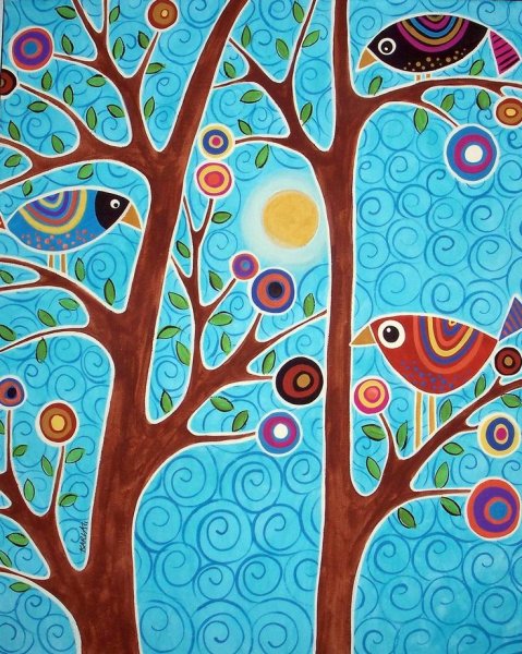 Карла Жерар живопись