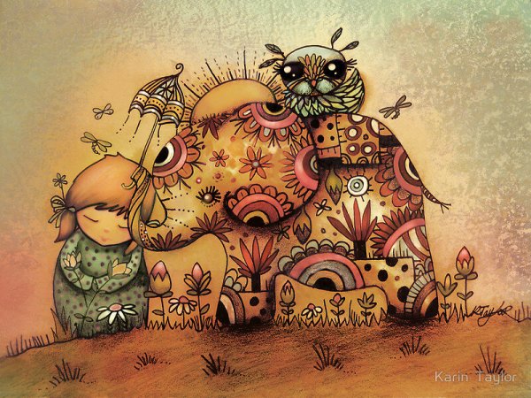 Волшебные иллюстрации Кэрин Тэйлор