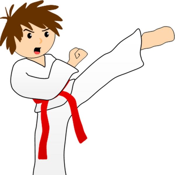 Каратист мультяшный