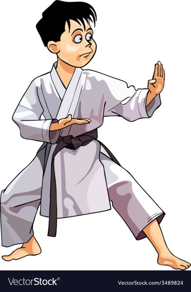 Мультяшные каратисты