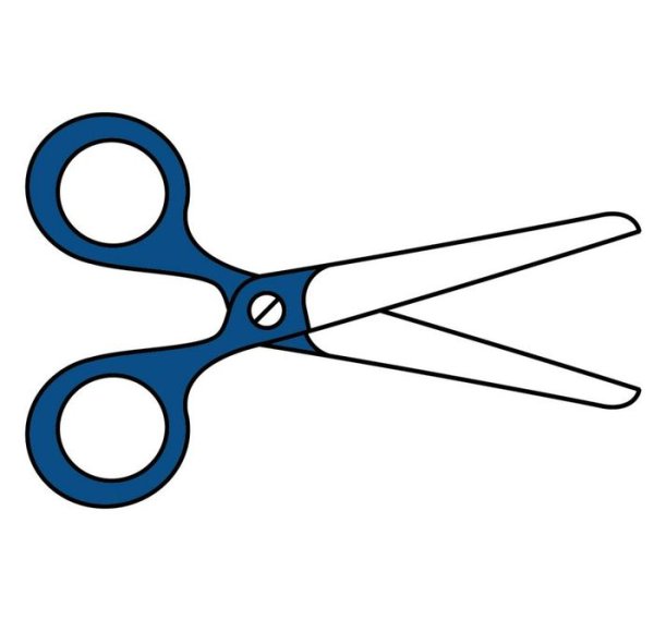 Ножницы мультяшные