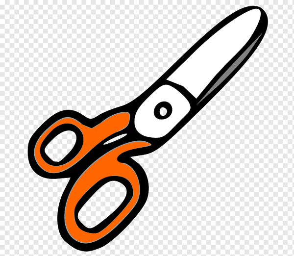 Ножницы мультяшный