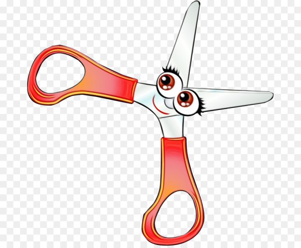 Ножницы мультяшные