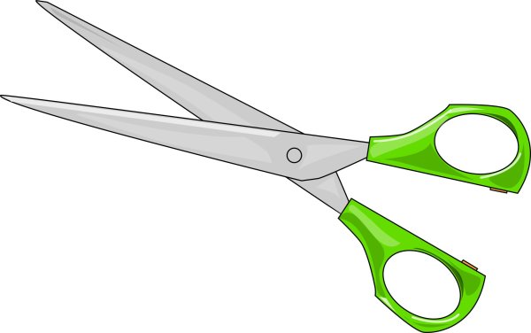 Ножницы раскраска