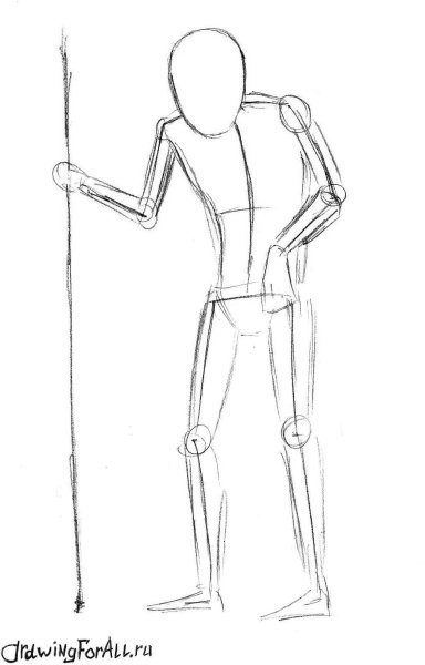 Кощей Бессмертный рисунок