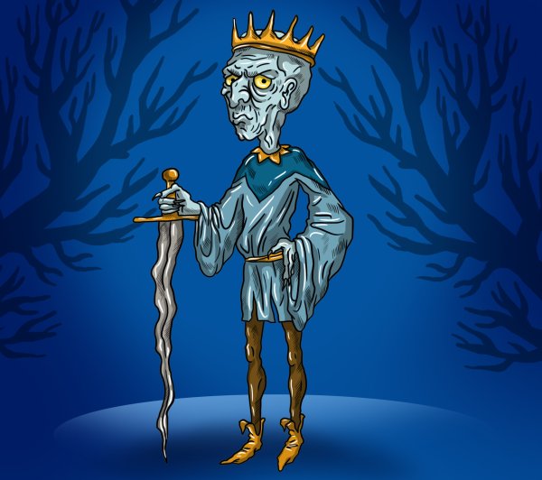 Кощей иллюстрация для детей