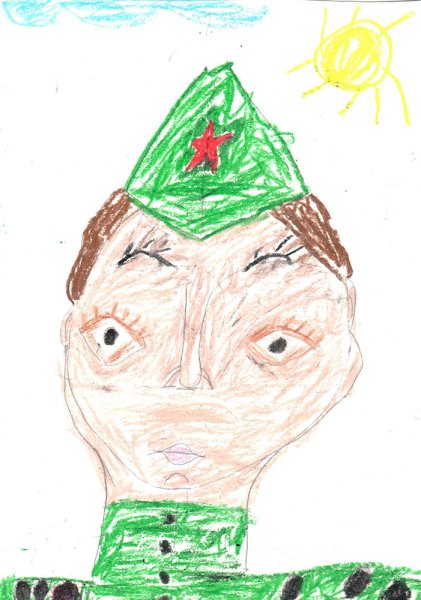 Упоротые рисунки детей