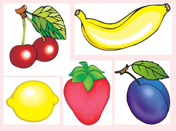 Фрукты картинки для детского сада