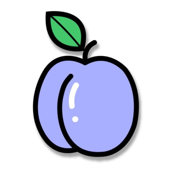 Наклейки слива