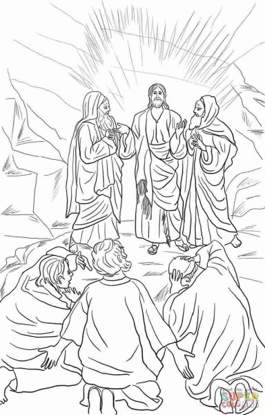 Христианские раскраски для детей