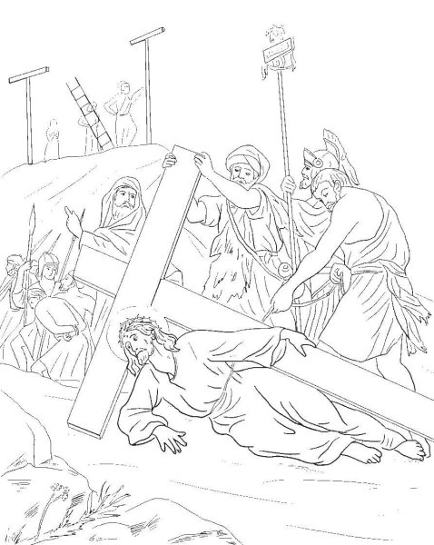 Моисей и горящий куст Воскресная школа