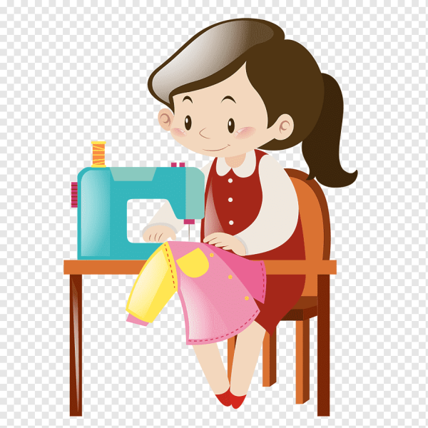 Швея мультяшная