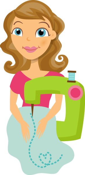 Портниха рисунок