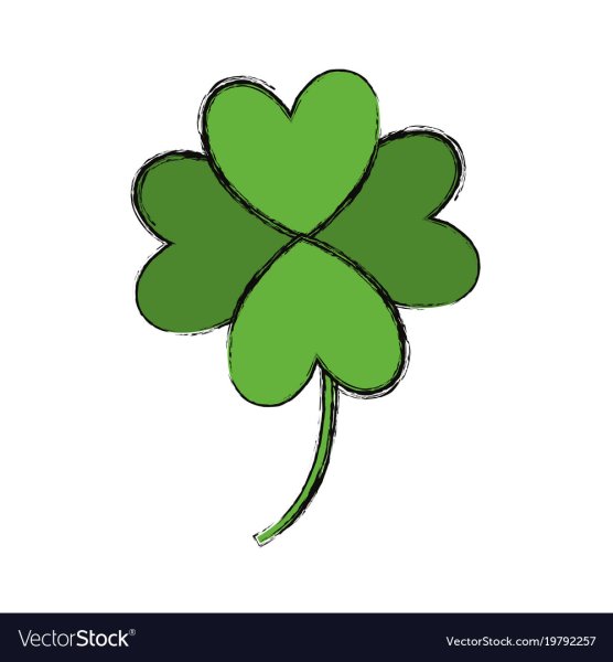 Клевер рисовать