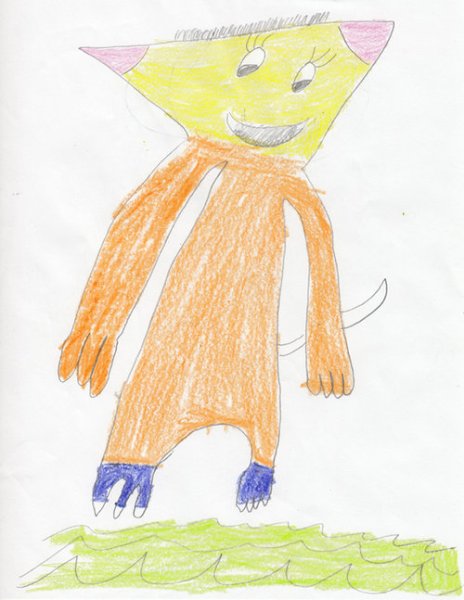 Непонятные рисунки детей