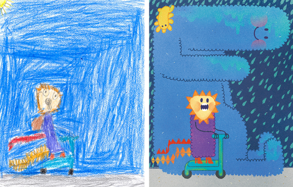 Странные детские рисунки