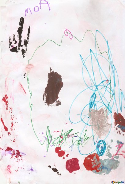 Непонятный детский рисунок