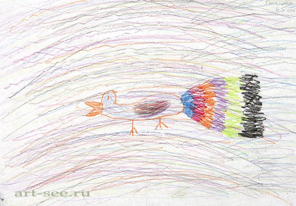 Непонятный детский рисунок