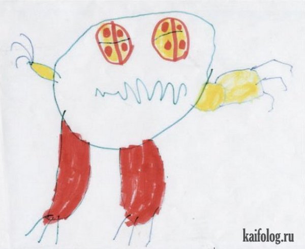 Непонятный детский рисунок