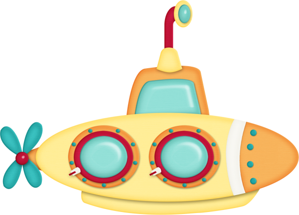 Подводные лодки мультяшные