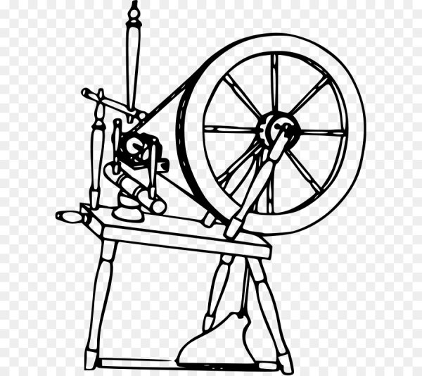 Рисование прялки