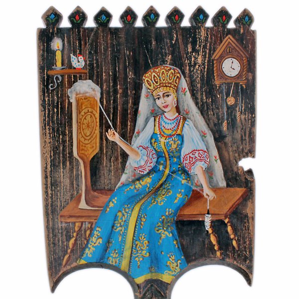 Прялка Городец Пряха