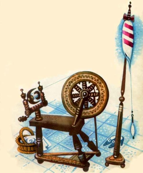 Веретено иллюстрация