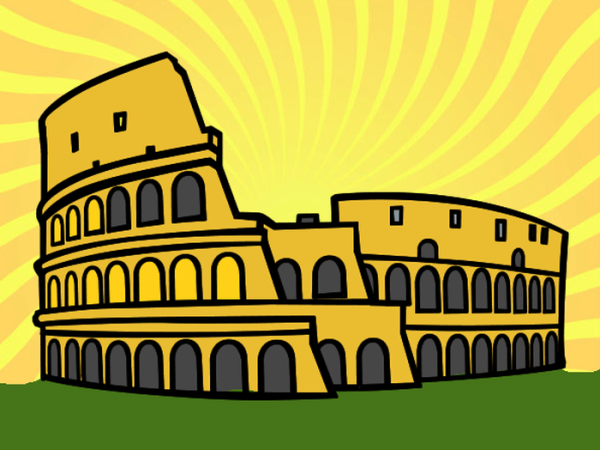 Колизей в Риме для детей