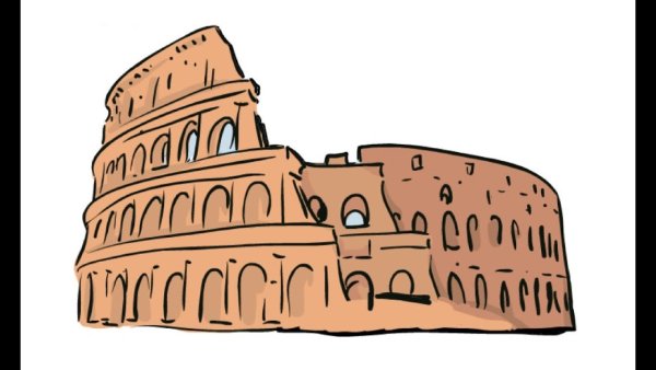 Колизей иллюстрация