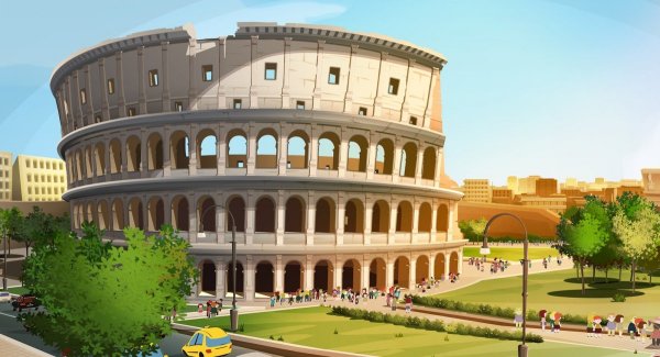 Колизей для детей