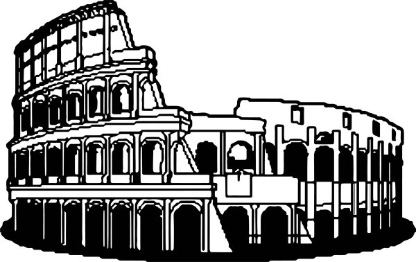 Раскраска Рим