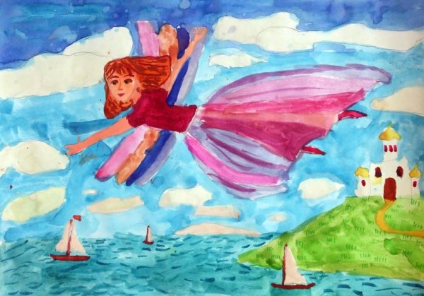 Рисунок на тему фантазия