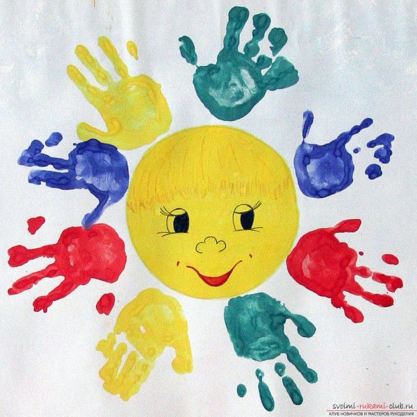 Рисование ладошками