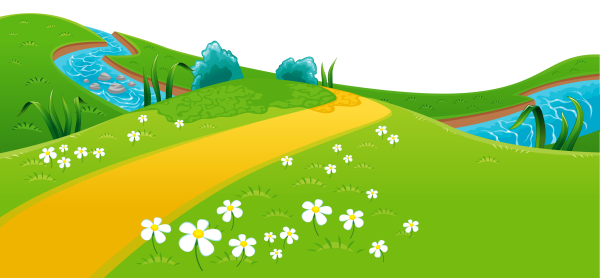 Поле мультяшное