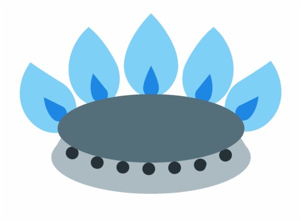 Природный ГАЗ значок