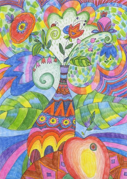 Цветная Графика для малышей