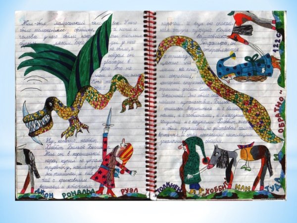 Креативный читательский дневник